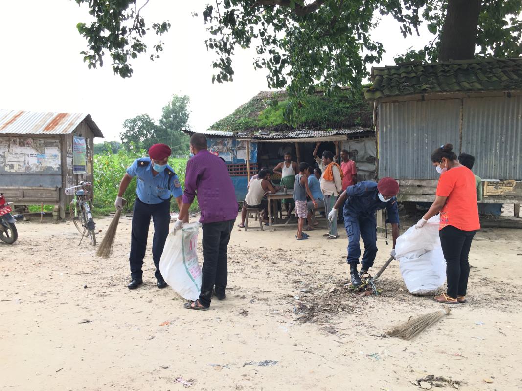 wash and sanitation program