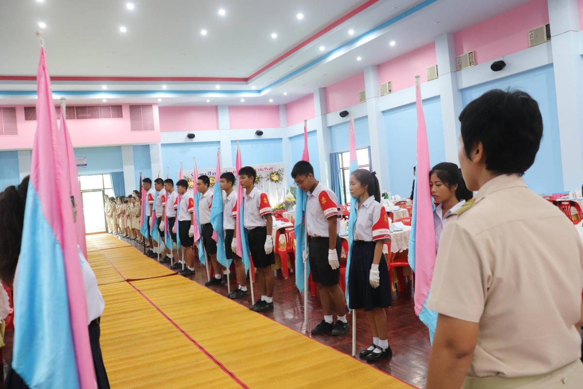 โครงการจิตอาสาซุ้มธงกองเกียรติยศ