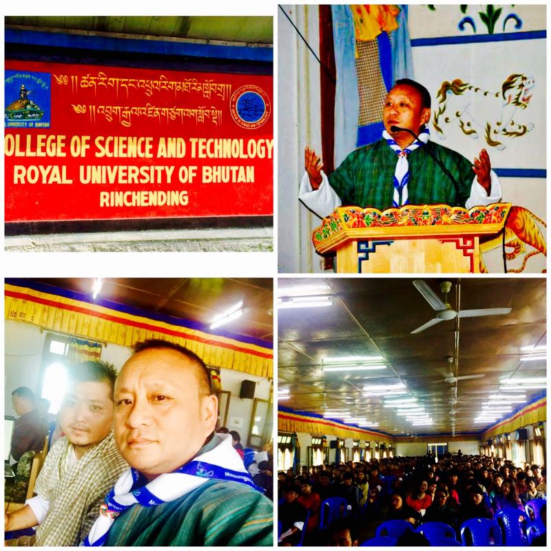 MoP Road show continues at College of Science & Technology"