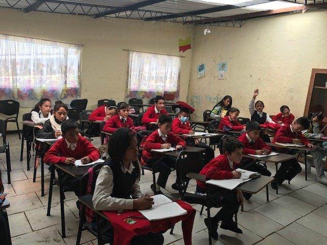 ACOMPAÑAMIENTO ESCOLAR A NIÑOS DEL CENTRO EDUCATIVO AMIGOS DE LA NATURALEZA. CIUDAD BOLIVAR, BOGOTA. 