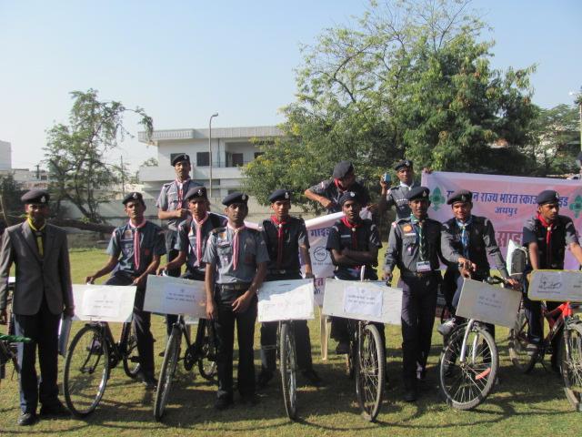 Cycle Rally AIDS  Awareness Rally  & Sawach Bharat Abhaiyan 