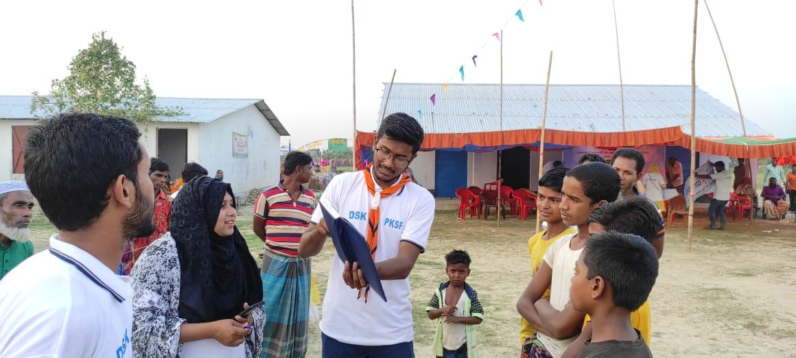 Aiding the people at remote area 