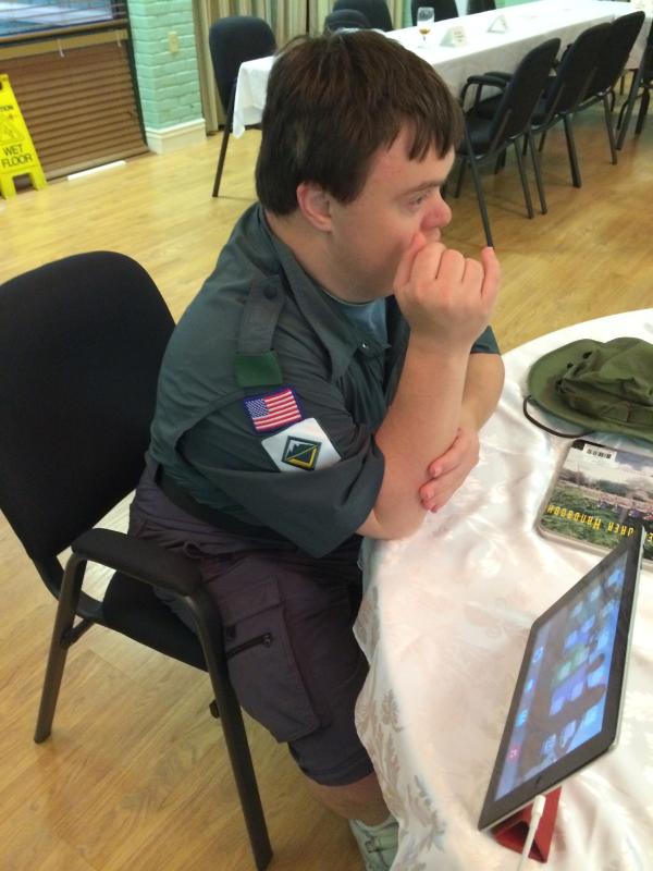Boy Scout Venture Meetings incorporating Augmentative/Alternative Communication(AAC)