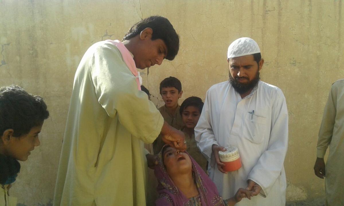 Scouts took part in Polio Eradication Campaign 