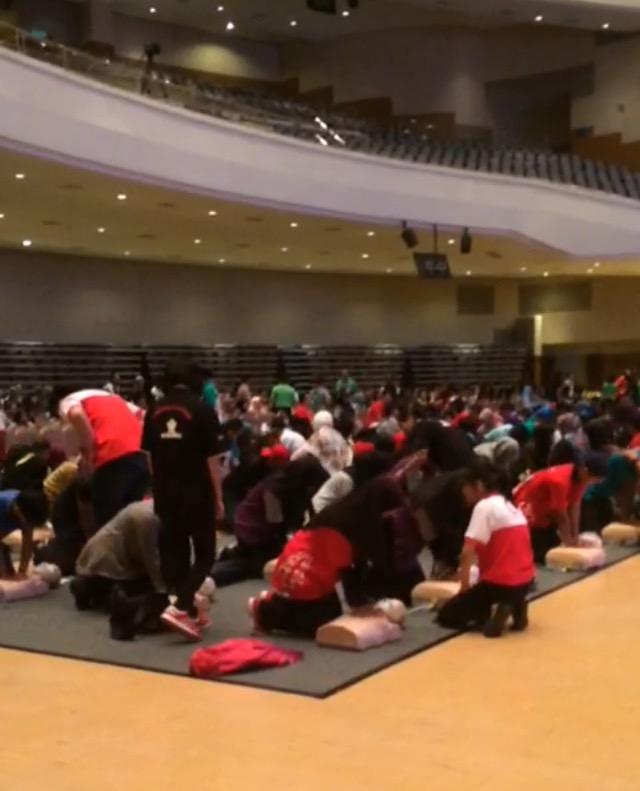 Mass Cpr Awareness and Training Programme at Unimas 
