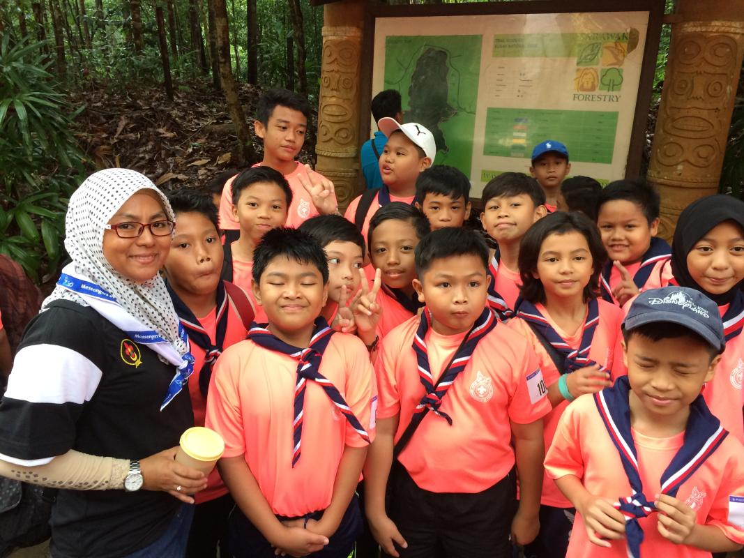 1st Sarawak Climbathon & World Scout Day 2017