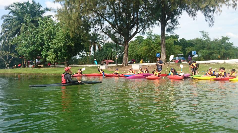 Kursus Kayak Star Award 1 Pengakap Laut WP Kuala Lumpur 2017