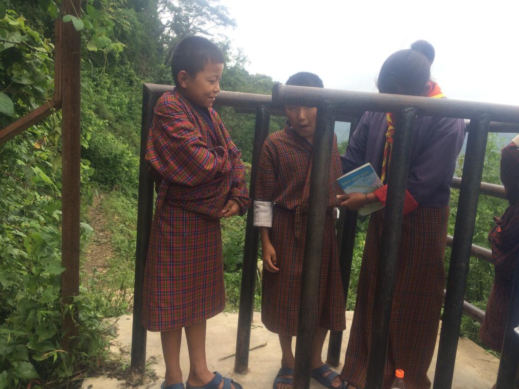 Less plastic waste in the school