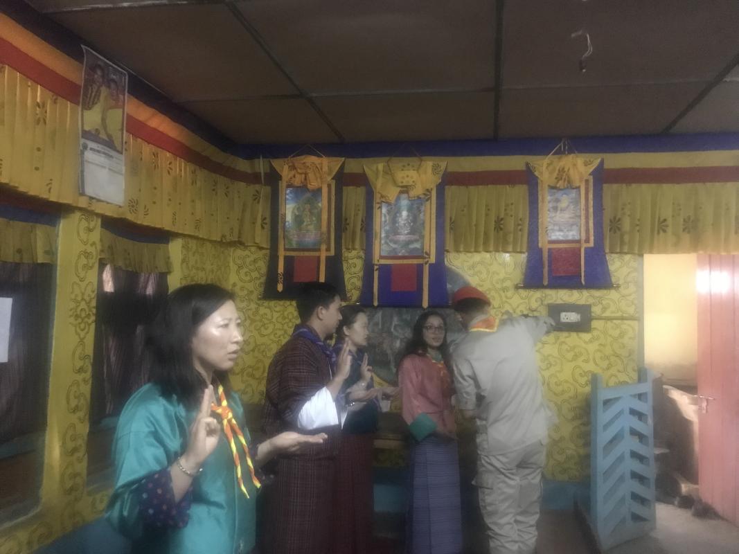 cluster level investiture ceremony