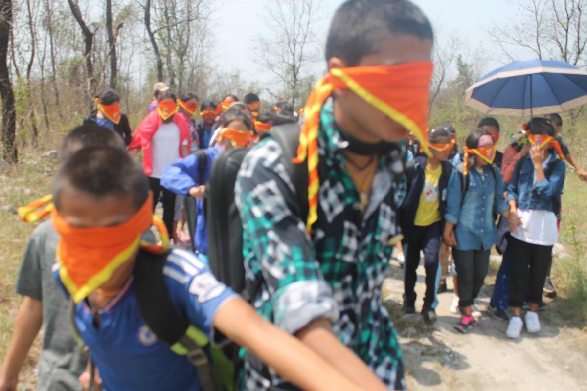 Norbuling scouts Hiking