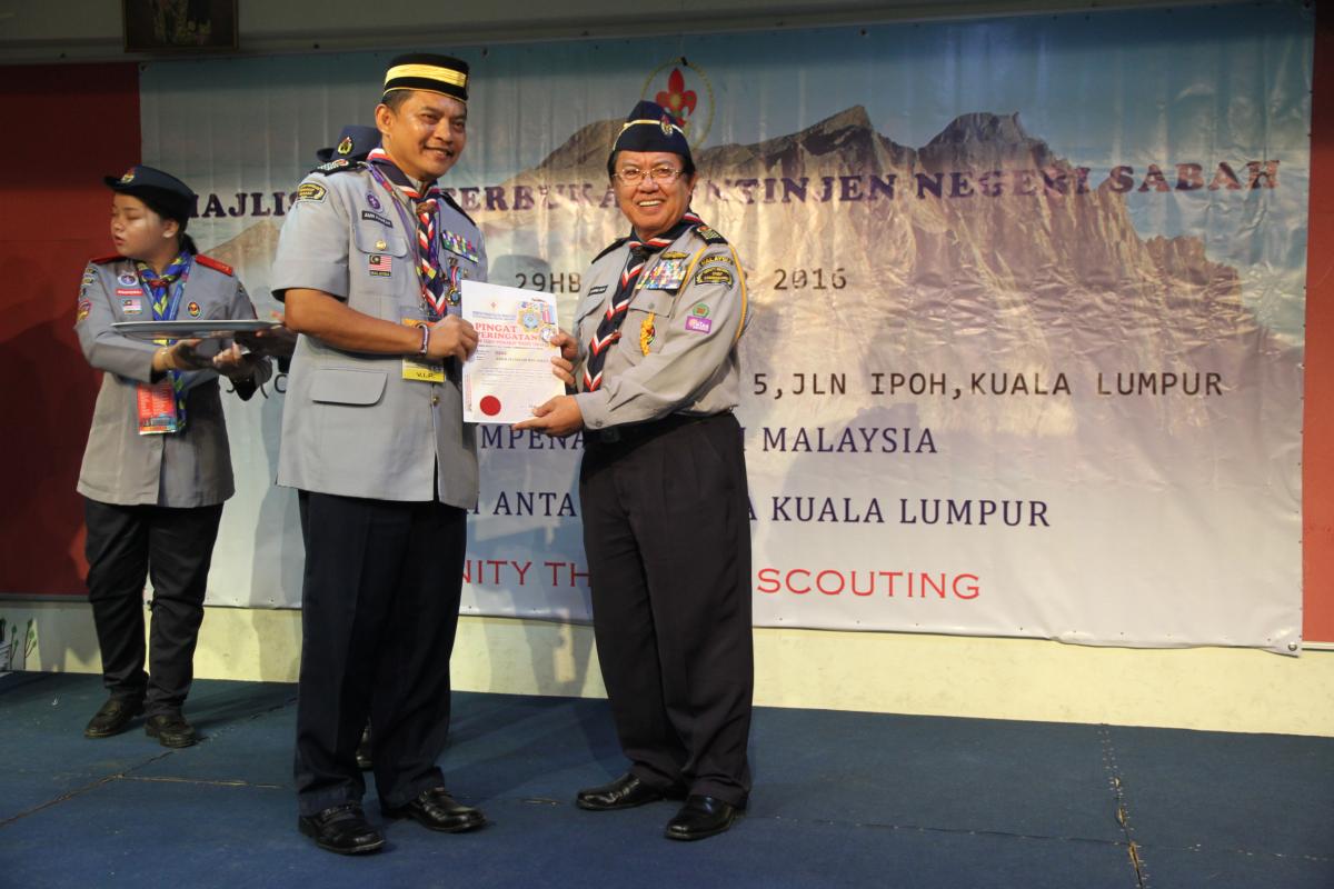Majlis Penganugerahan Pingat Pengakap Sabah