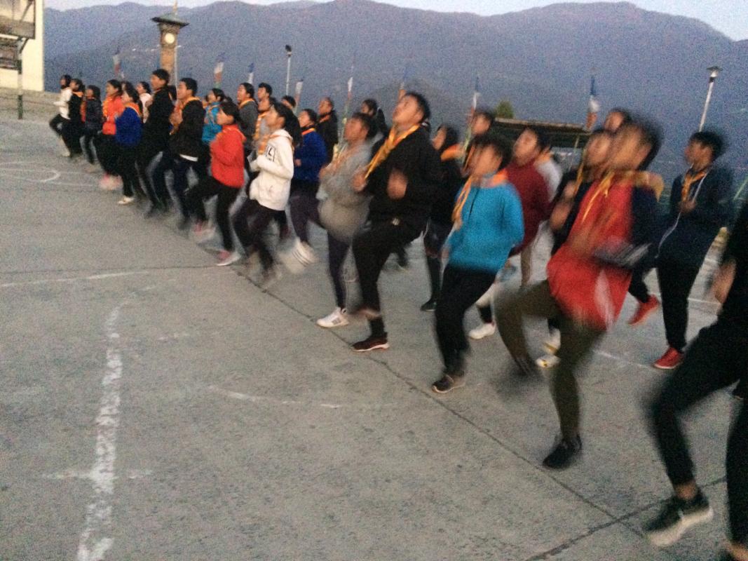 scout test camp at pakshikha