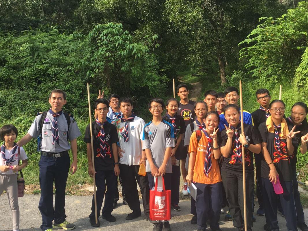 Hiking at Sinar Bintang Hill