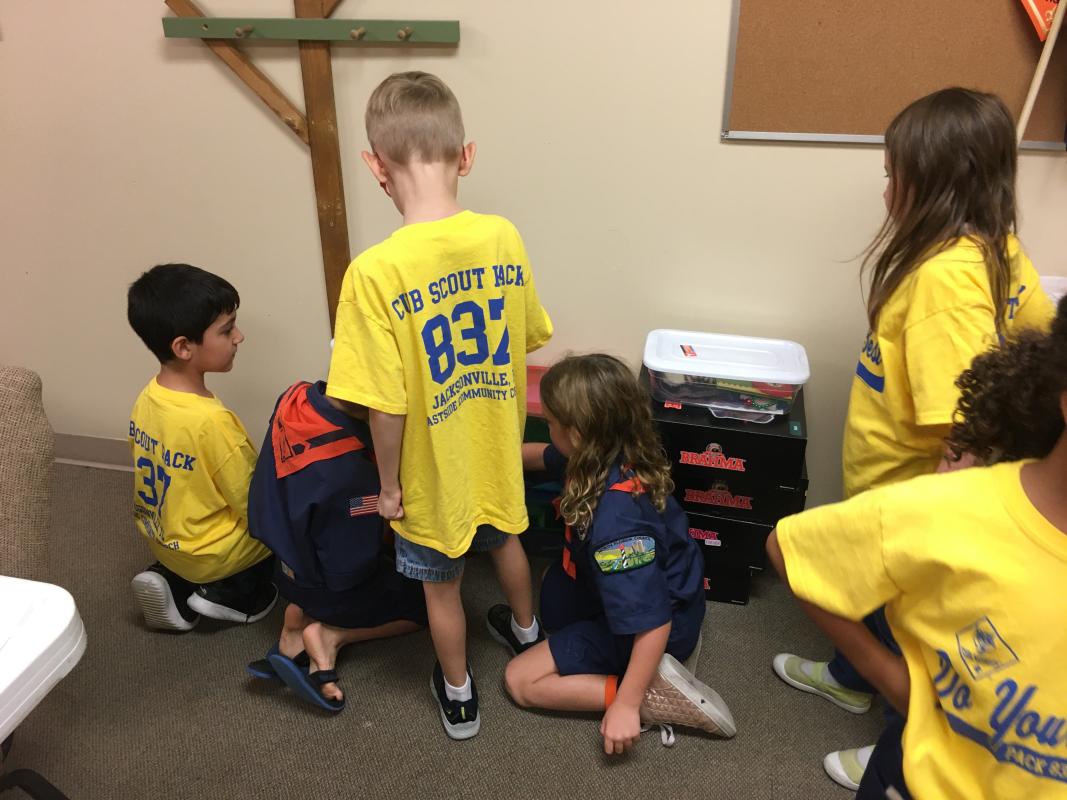 PACK 837 Tiger Den - Operation Christmas Child Project