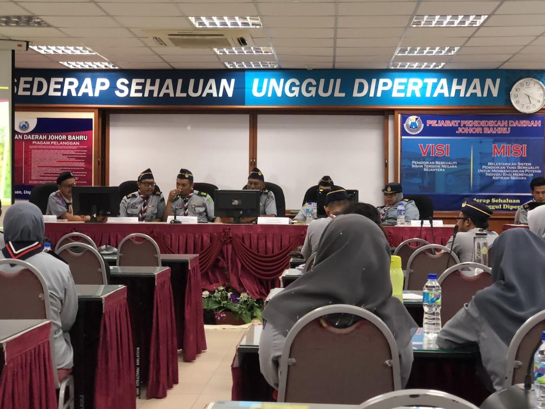 MESYUARAT PEMIMPIN PENGAKAP SEKOLAH-SEKOLAH DAERAH JOHOR BAHRU BIL 1 TAHUN 2018