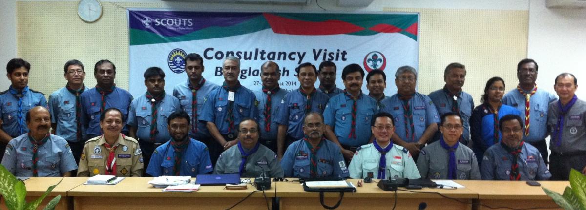 Global Support-Consultancy Visit to Bangladesh Scouts