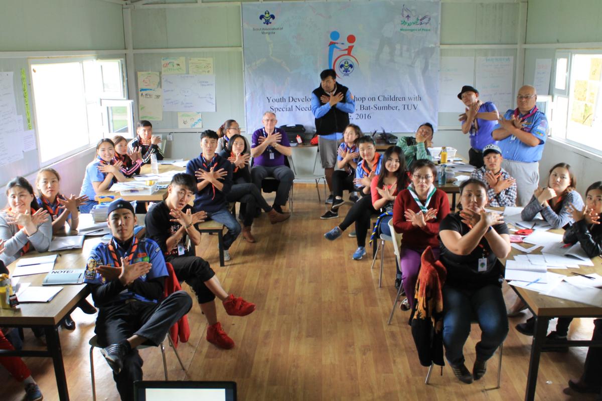 WORKSHOP FOR YOUNG PEOPLE WITH SPECIAL NEEDS