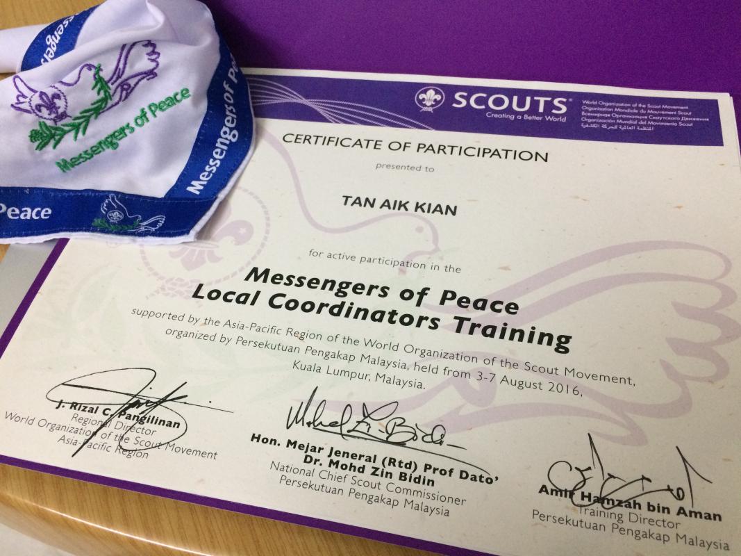 MESSENGERS OF PEACE LOCAL COORDINATORS TRAINING