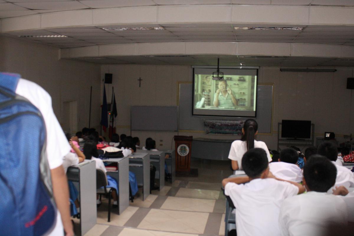 MoP team Bohol roadshows in Holy Name University