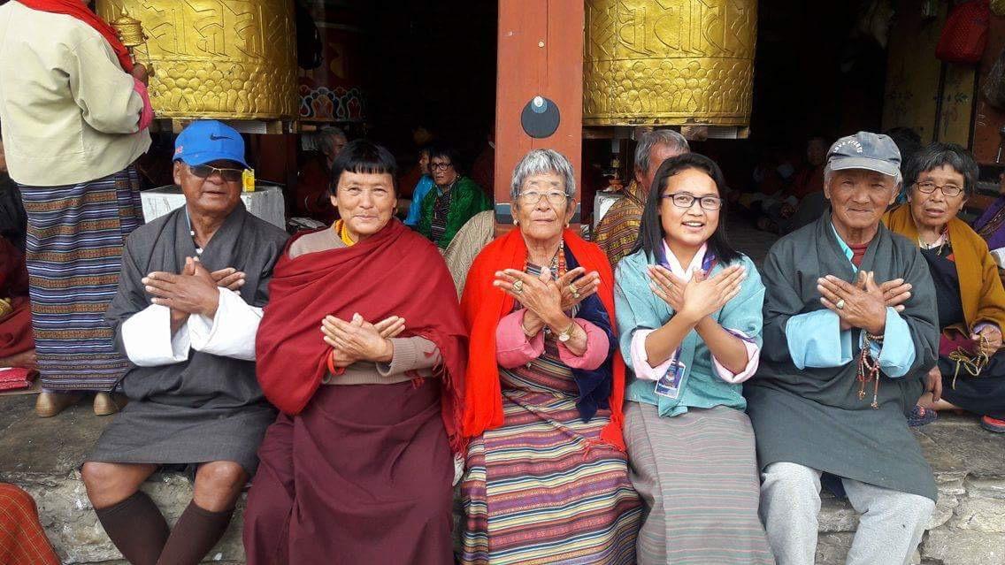 " "Spirituality for senior citizens of Bhutan