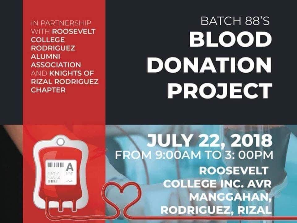 Rovers 2018 Blood Donation Project