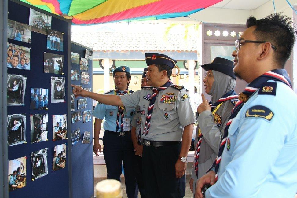 Program Lawatan Mesra dan Pameran Pengakap Muda / Remaja  sempena Bengkel Wanita Peringkat Kebangsaan