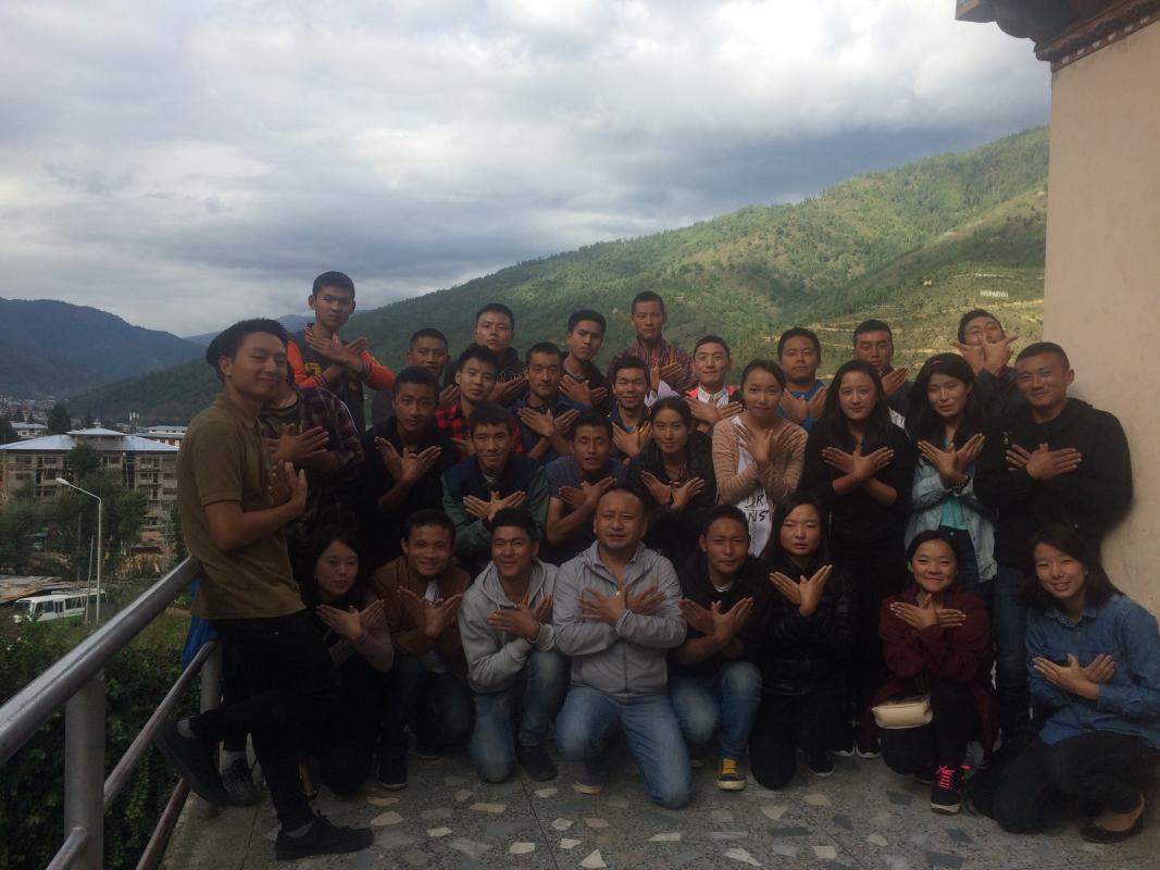 " Peace is what we aspire for" 