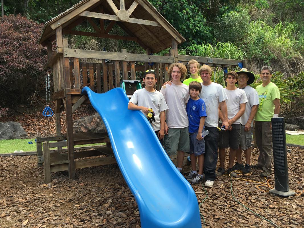 Eagle Scout Service Project -- Troop 26 Holualoa, Hawaii