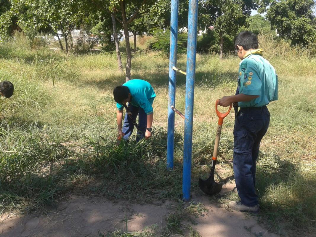 Reto 2 JotaJoti 2014 México: Limpiando el parque de nuestra comunidad
