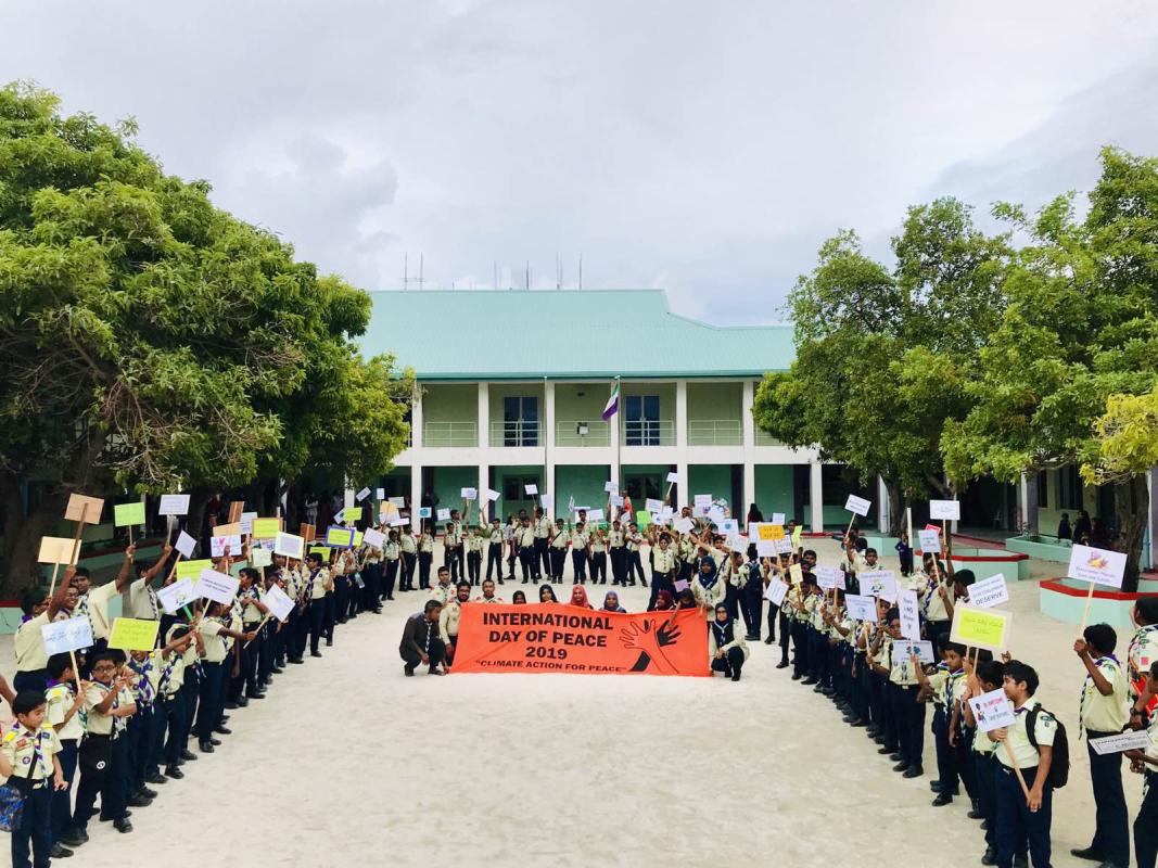 International Day of Peace 2019 route march