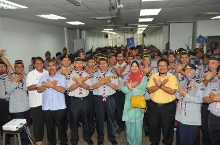 Majlis Istiadat Anugerah Dan Pentauliahan Baden Powel (BP Award) Dan Manikayu PPM Negeri Kumpulan Latihan Kelanasiswa Malaysia (KLKM) (IPTA/IPTS) Peringkat Kebangsaan Kali Ke-3