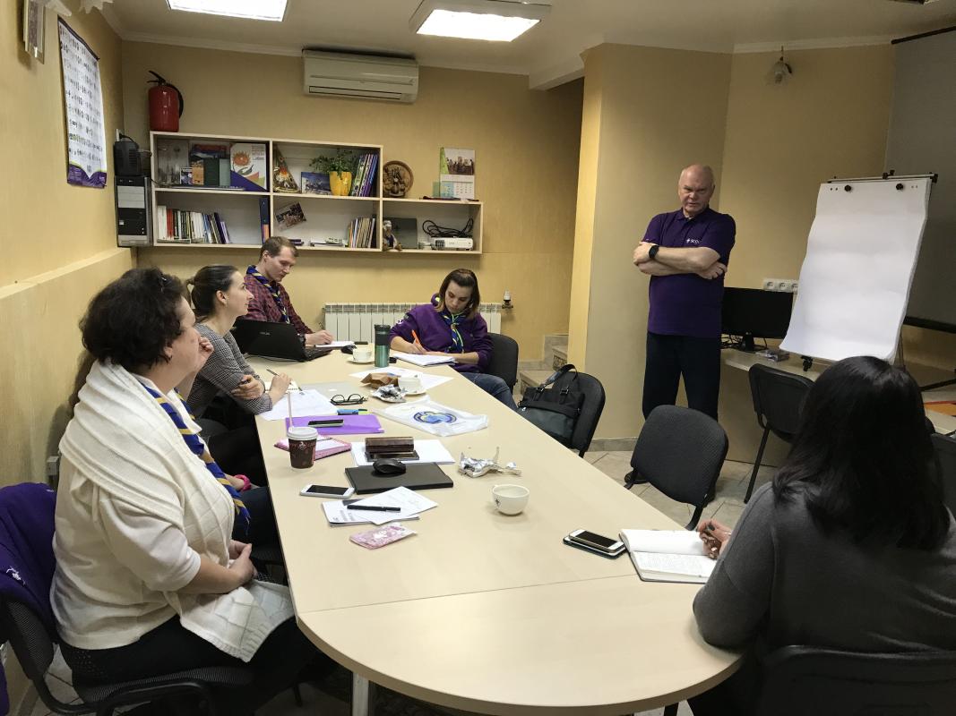 A working visit with NSO of Ukraine full of ideas for Scouting Development / Рабочая встреча с НСО Украины, наполненная идей для развития Скаутинга