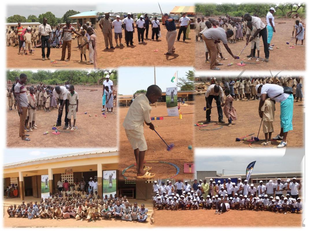 Support disadvantaged children through sports.