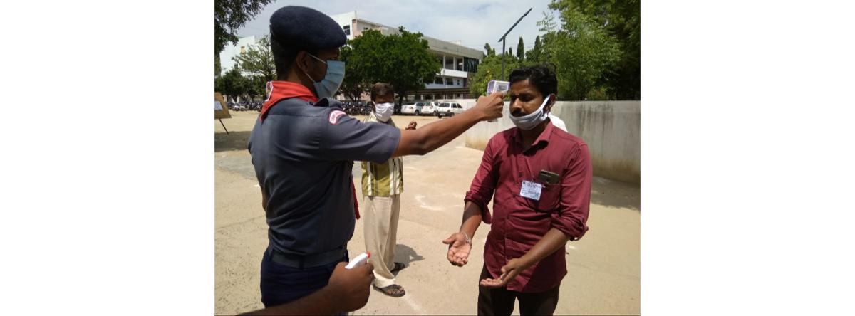 SERVICE AT TAMILNADU BOARD EXAM VALUATION CENTER