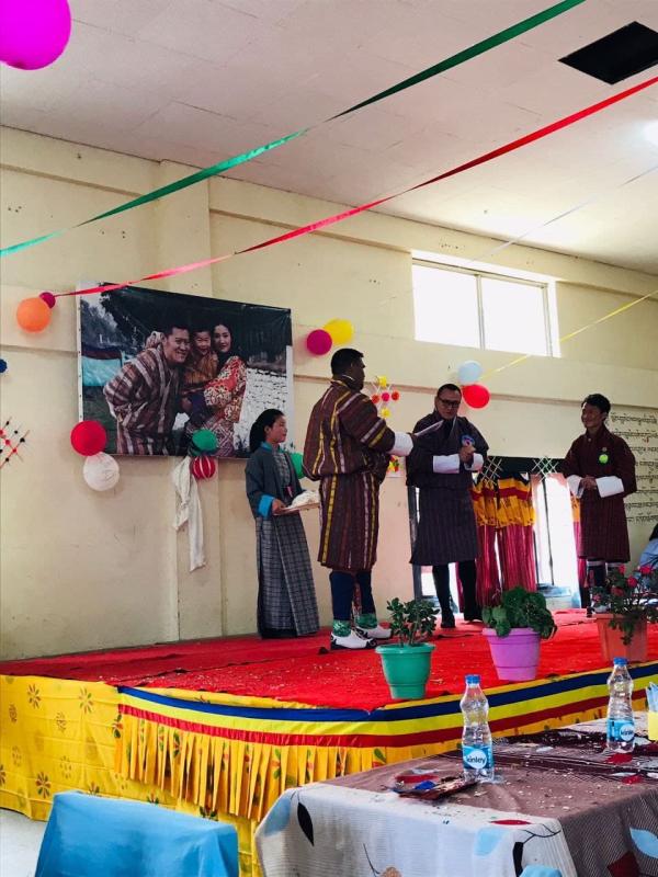 Inauguration of Dorokha School Newsletter on May 2nd by Principal sir, Vice Principal sir and coordinator.