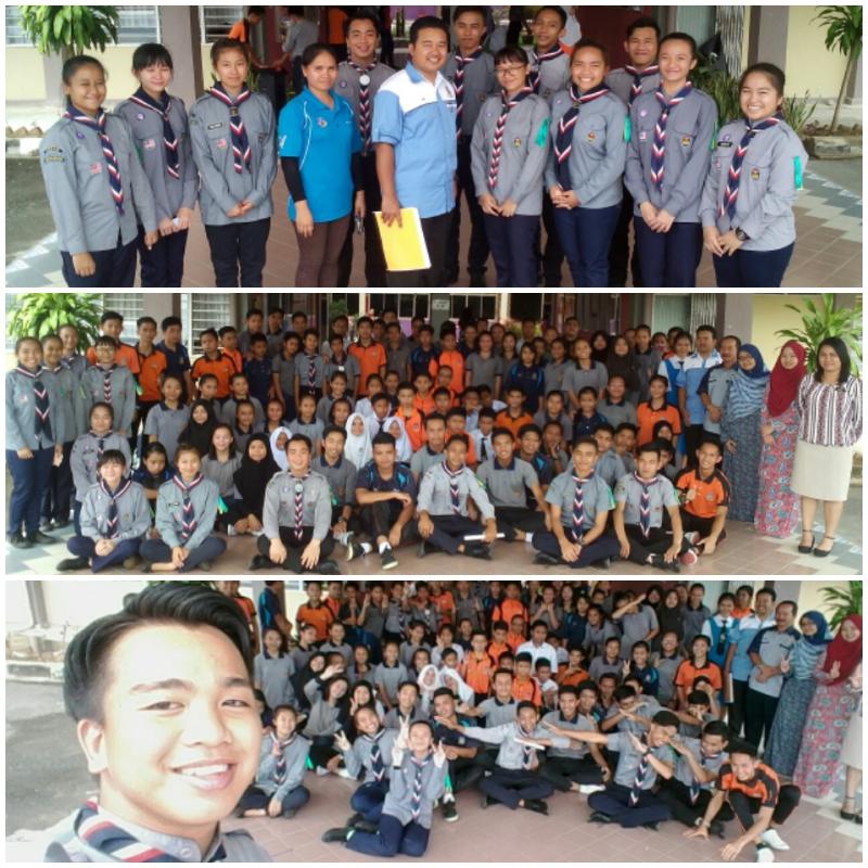 Perjumpaan Unit Beruniform yang pertama tahun 2017 SMKE
