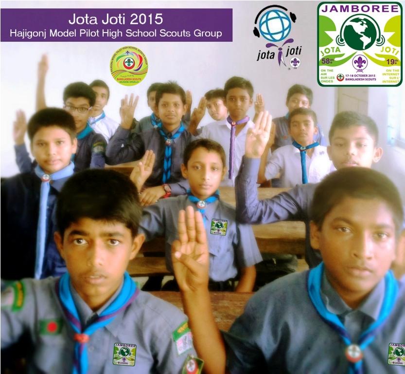 Jota-Joti 2015 at "Hajigonj Model Pilot High School"