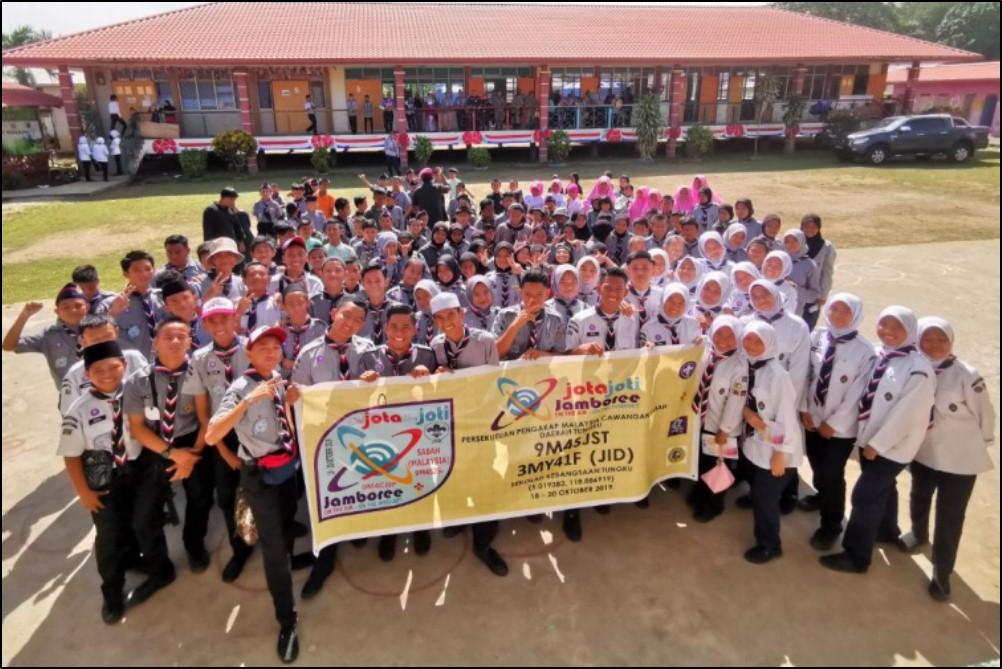 WORLD 62nd JOTA & 23rd JOTI, STATION NEGERI SABAH_DAERAH TUNGKU (9M4SJST)
