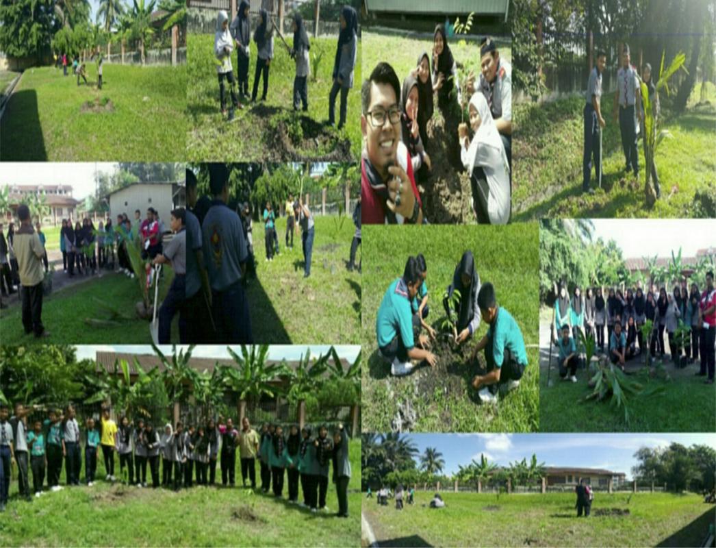 PROGRAM PENANAMAN POKOK BUAH-BUAHAN SEMPENA MELESTARIKAN ALAM SEKITAR & BUMI HIJAU