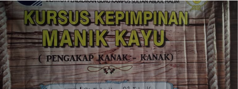 Kursus Manik Kayu Peringkat 1