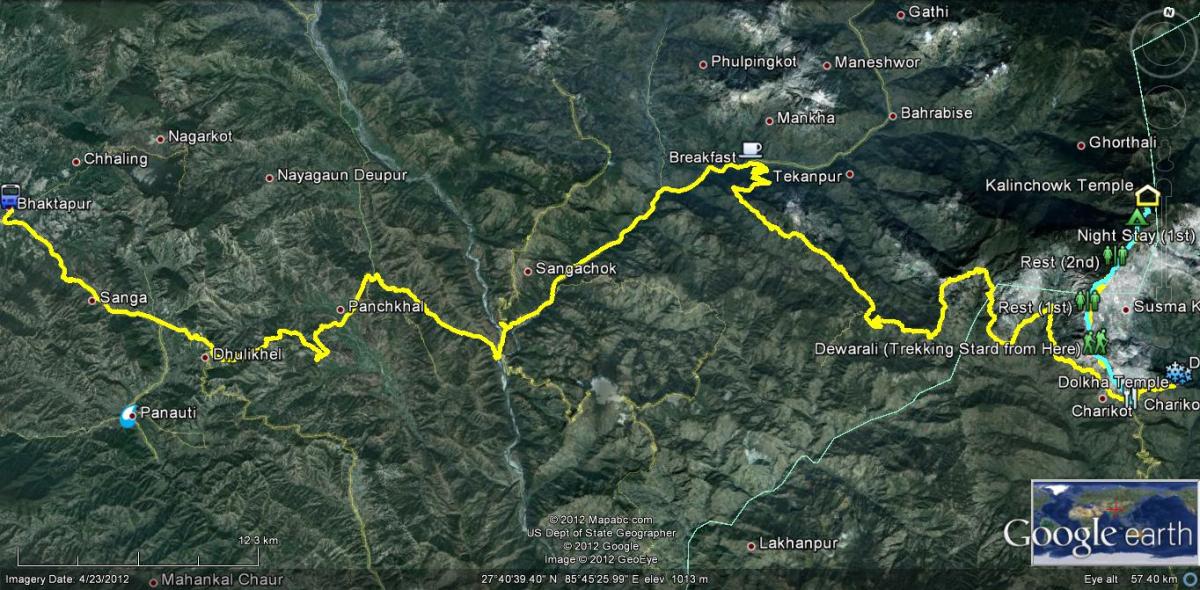 KALINCHOWK TREKKING