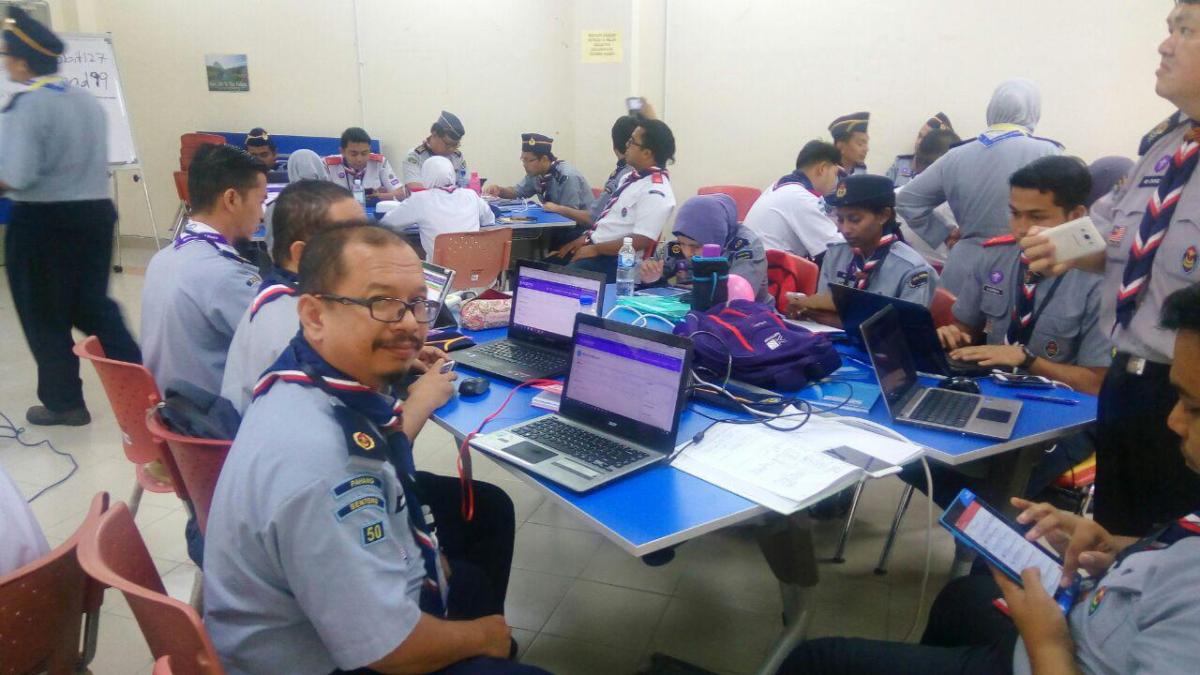 Timba Ilmu MoP di IPGM Teknik di Enstek