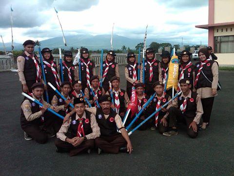 Kontingen Kwarran Bantarkalong pada LT 3 Kwarcab Kab. Tasikmalaya 2013
