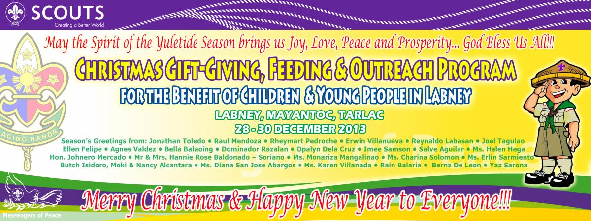 Gift-Giving, Outreach and Feeding Program