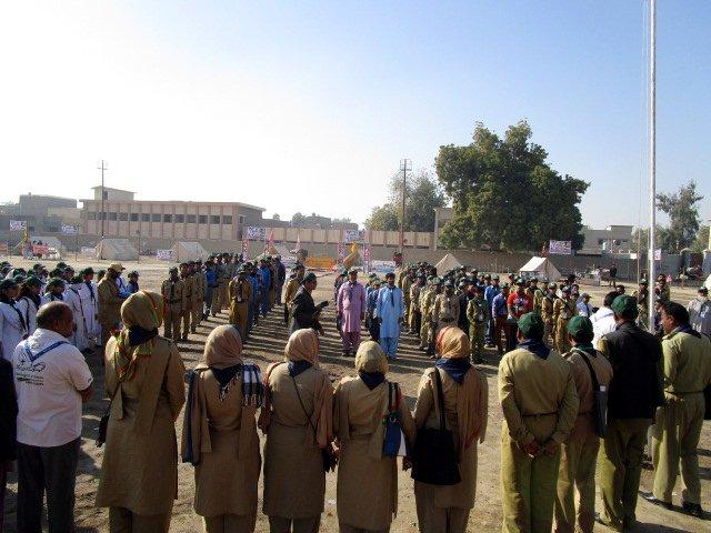 1st SHAHR-E-BENAZIR SCOUTS CAMP.