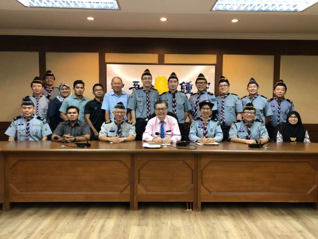 Meeting of Leader Council with Sponsoring Authority