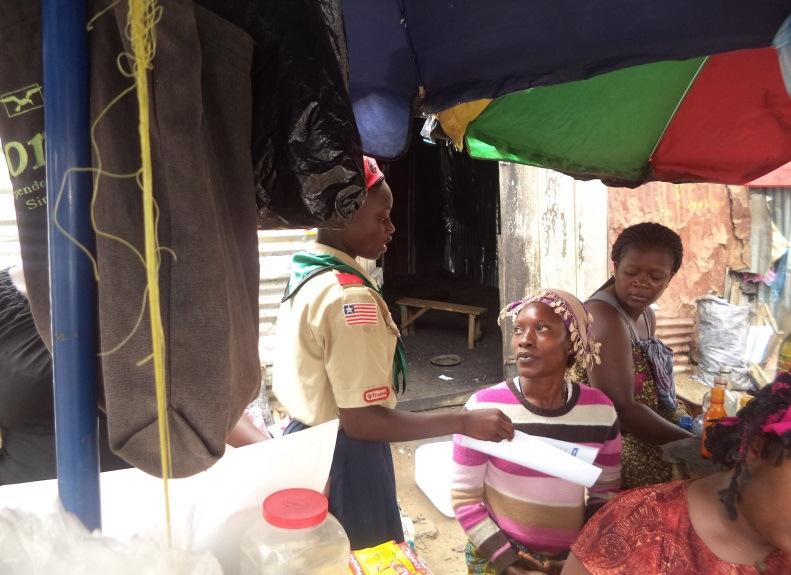 Scouts responding to Ebola - the impact of Scouting