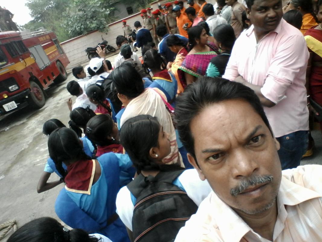 MOCK DRILL on safety and resecue from a disaster