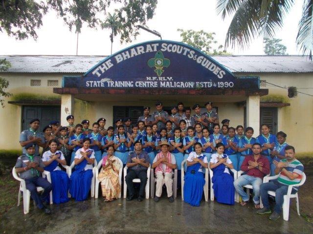 Adult Education and public awarness camp conducting The Bharat Scouts & Guides, Rovers