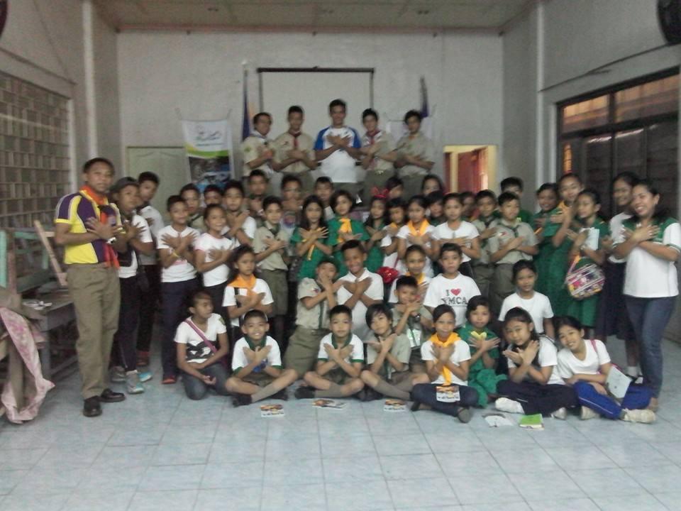 Messengers of Peace Roadshow Brighton Venturers 1012 at Magat Salamat Elementary School